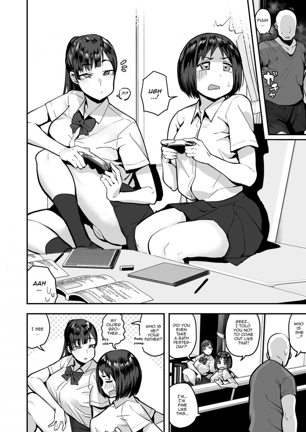 Hentai Manga Comic-Imouto no Tomodachi ga Dosukebe Taishuu Fechi Sugite, Inkya no Ore to Kikenbi Nakadashi Hamemakuri-Read-4